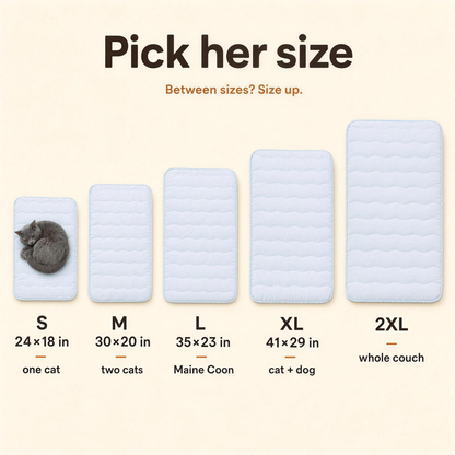 Pick her size - S 24x18 to 2XL, between sizes size up